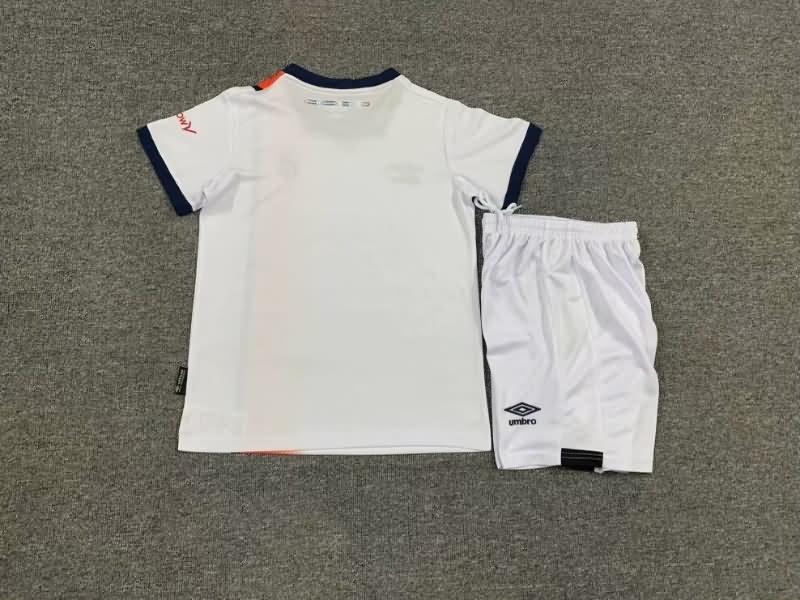 23/24 Luton Away Kids Soccer Jersey And Shorts