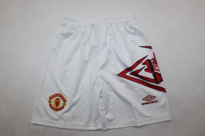 1992/94 Manchester United Home Kids Soccer Jersey And Shorts