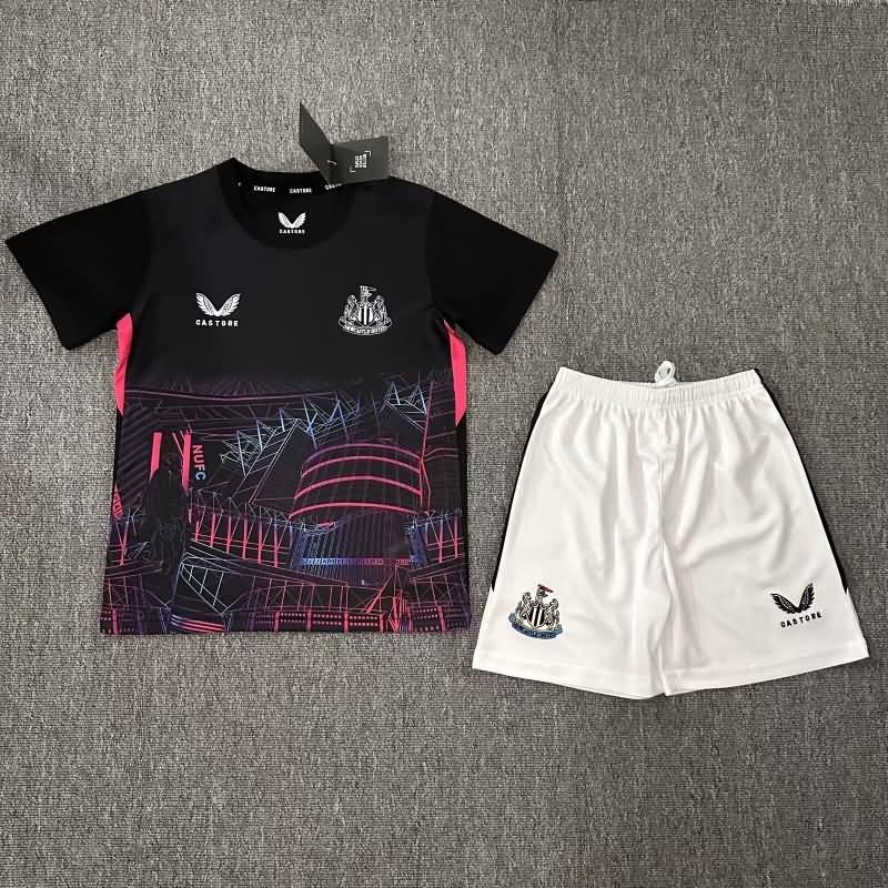 23/24 Newcastle United Special Kids Soccer Jersey And Shorts