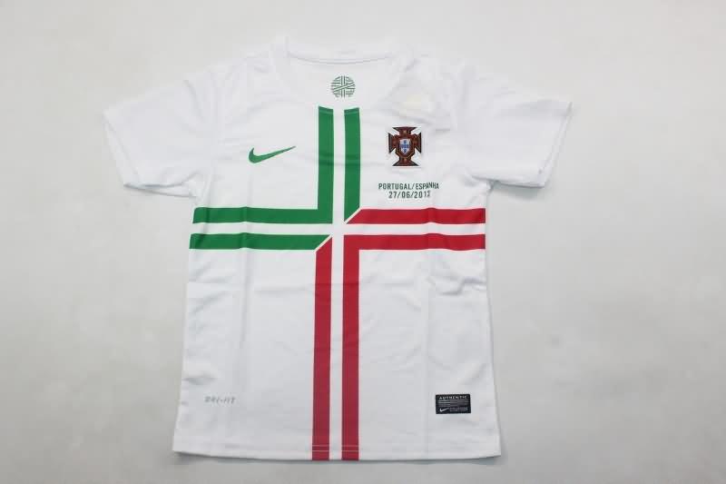 2012 Portugal Away Kids Soccer Jersey And Shorts