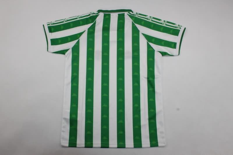1995/97 Real Betis Home Kids Soccer Jersey And Shorts