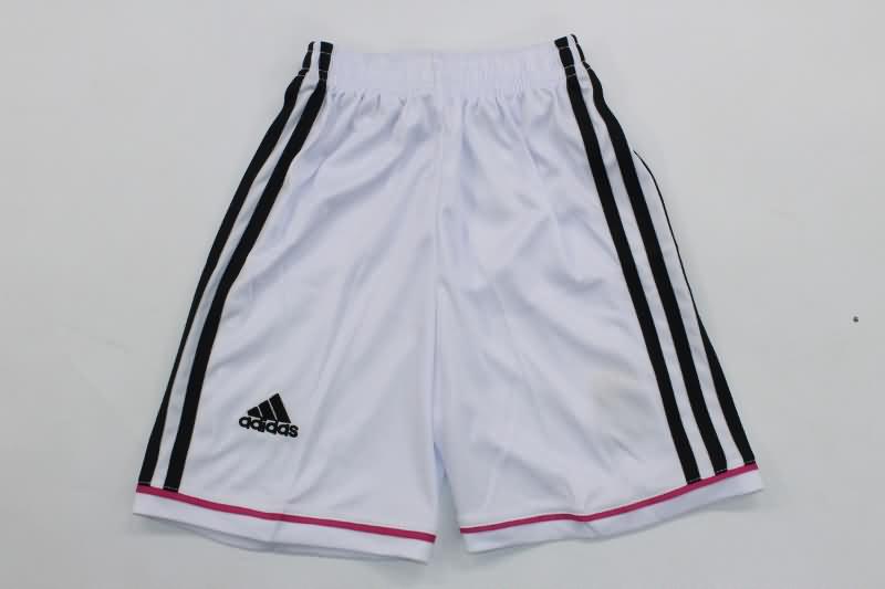 14/15 Real Madrid Home Kids Soccer Jersey And Shorts