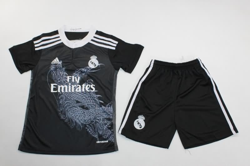 14/15 Real Madrid Third Kids Soccer Jersey And Shorts