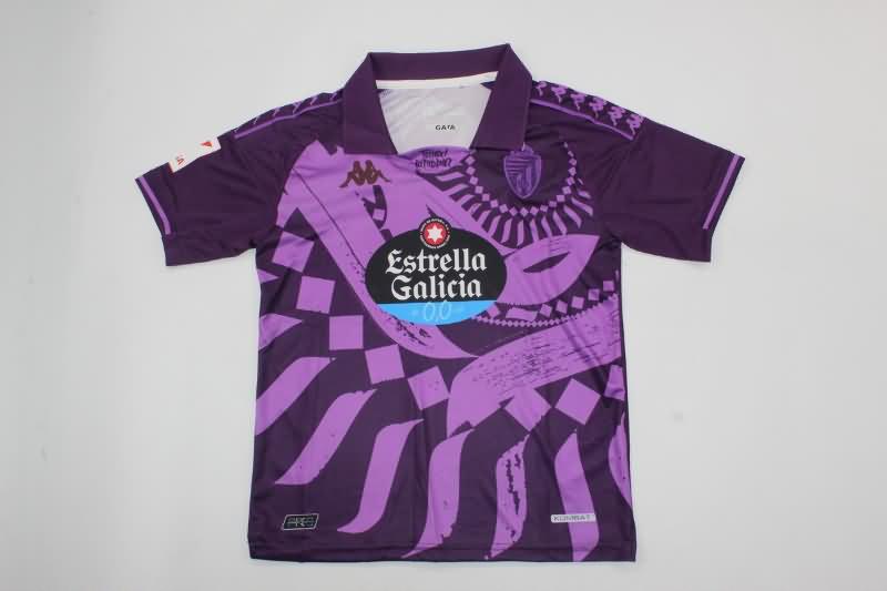 23/24 Valladolid Away Kids Soccer Jersey And Shorts