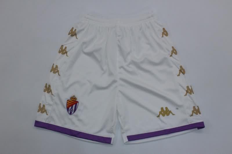 23/24 Valladolid Home Kids Soccer Jersey And Shorts