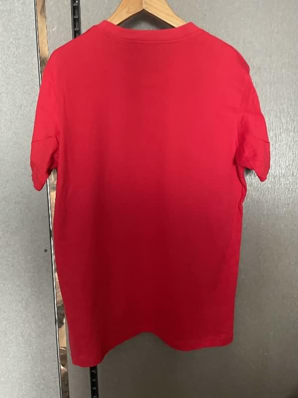 Thailand Quality(AAA) 23/24 AS Roma Red Polo Soccer T-Shirt