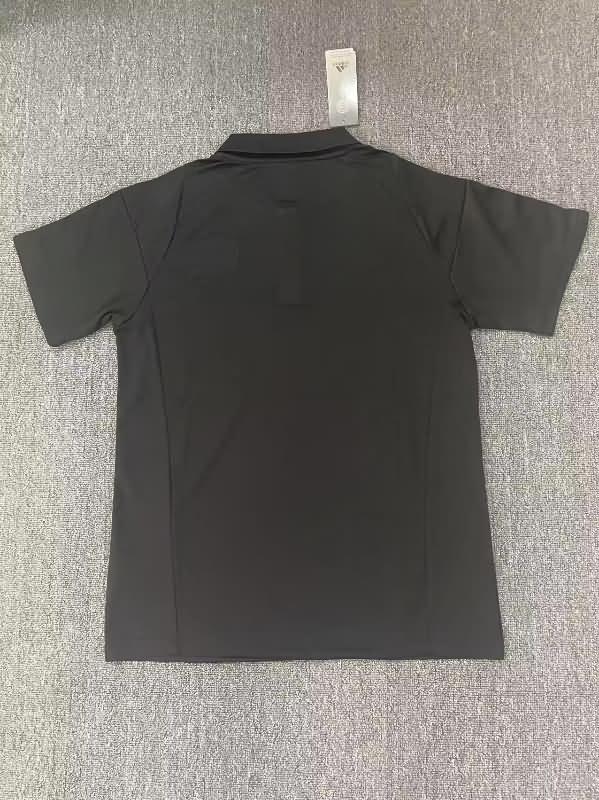 Thailand Quality(AAA) 23/24 Arsenal Black Polo Soccer T-Shirt