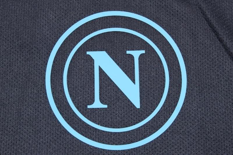 Thailand Quality(AAA) 23/24 Napoli Dark Blue Polo Soccer T-Shirt