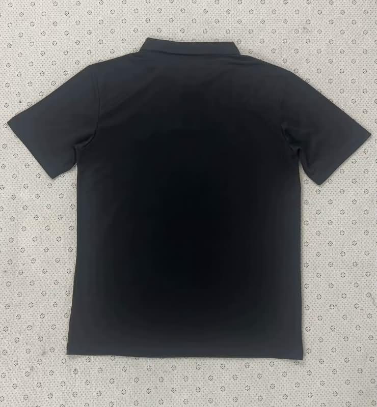 Thailand Quality(AAA) 23/24 Paris St Germain Black Polo Soccer T-Shirt