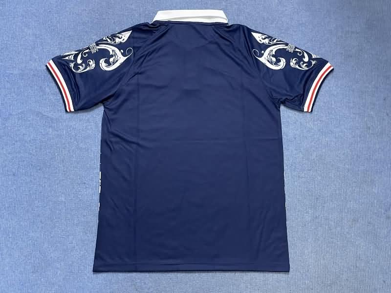 Thailand Quality(AAA) 23/24 Paris St Germain Dark Blue Polo Soccer T-Shirt