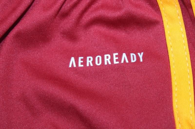 Thailand Quality(AAA) 23/24 AS Roma Home Soccer Shorts