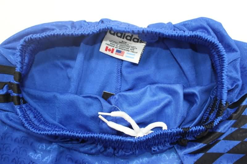 Thailand Quality(AAA) 1994 Argentina Away Soccer Shorts