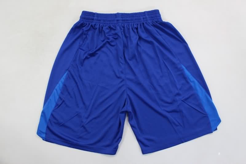 Thailand Quality(AAA) 2023 Argentina Goalkeeper Blue Soccer Shorts