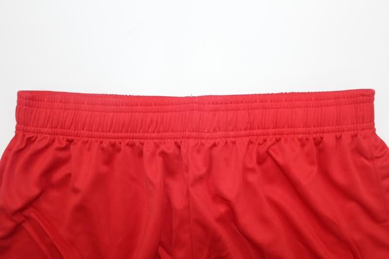 Thailand Quality(AAA) 23/24 Atletico Madrid Home Soccer Shorts