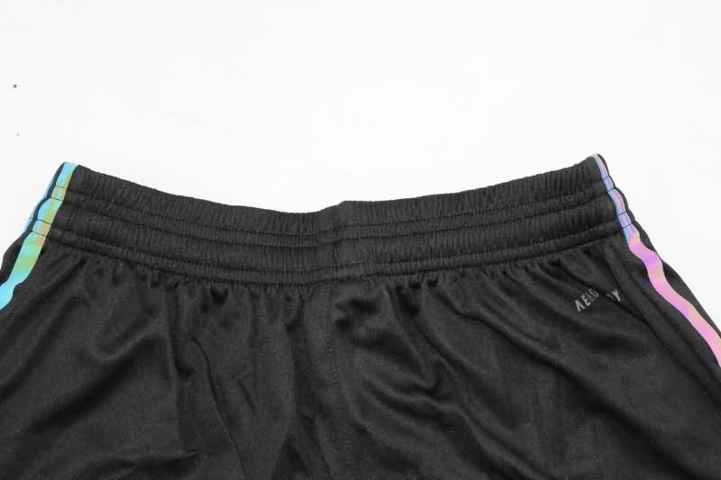 Thailand Quality(AAA) 23/24 Flamengo Black Soccer Shorts