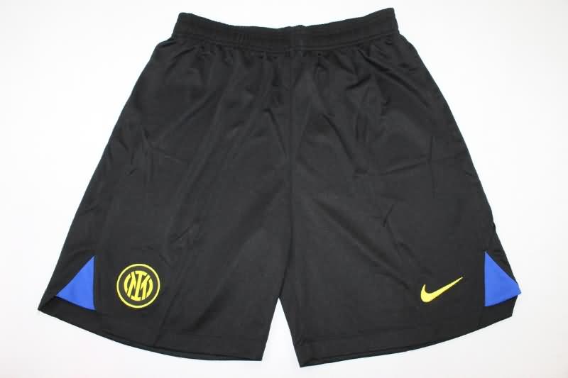 Thailand Quality(AAA) 23/24 Inter Milan Home Soccer Shorts