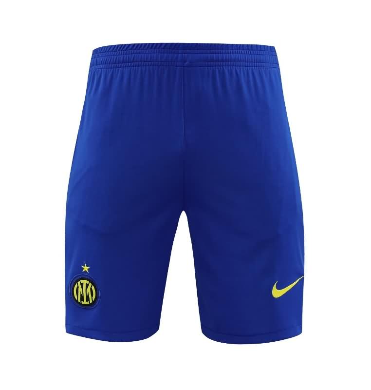 Thailand Quality(AAA) 23/24 Inter Milan Training Soccer Shorts 03
