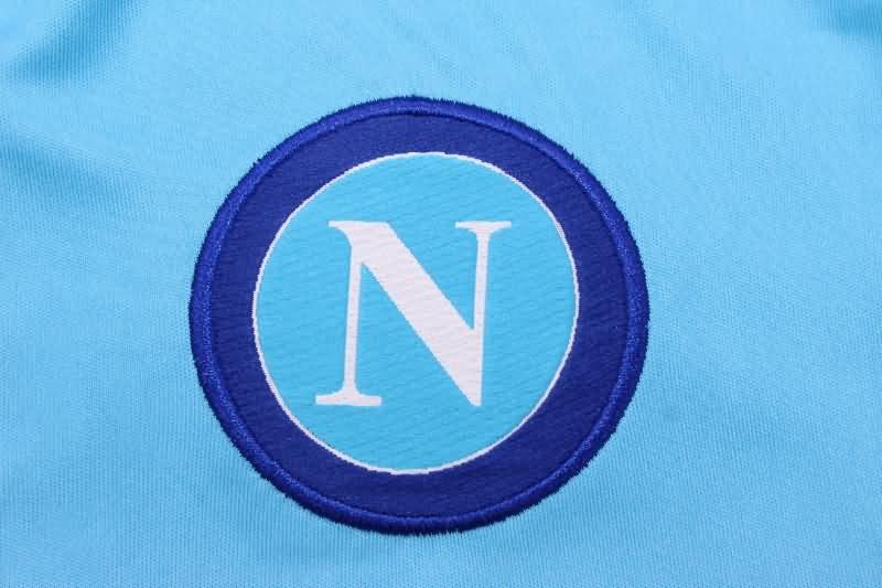 Thailand Quality(AAA) 23/24 Napoli Blue Soccer Shorts