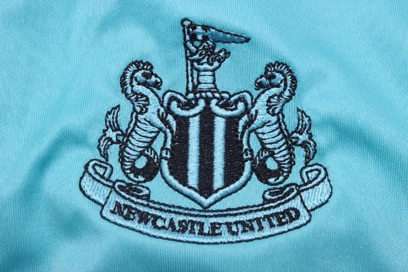 Thailand Quality(AAA) 23/24 Newcastle United Goalkeeper Blue Soccer Shorts