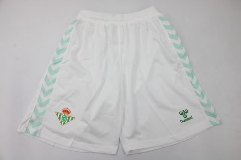 Thailand Quality(AAA) 23/24 Real Betis Home Soccer Shorts