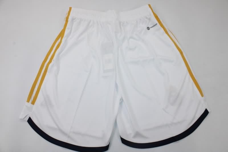 Thailand Quality(AAA) 2023/24 Real Madrid Home Soccer Shorts