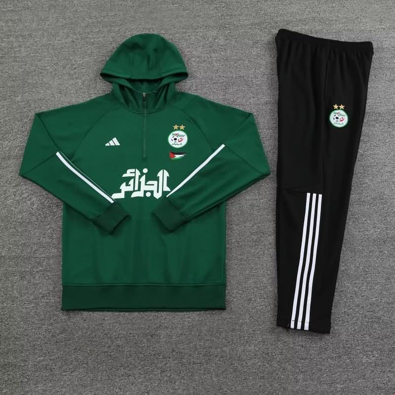 Thailand Quality(AAA) 2023/24 Algeria Green Soccer Tracksuit