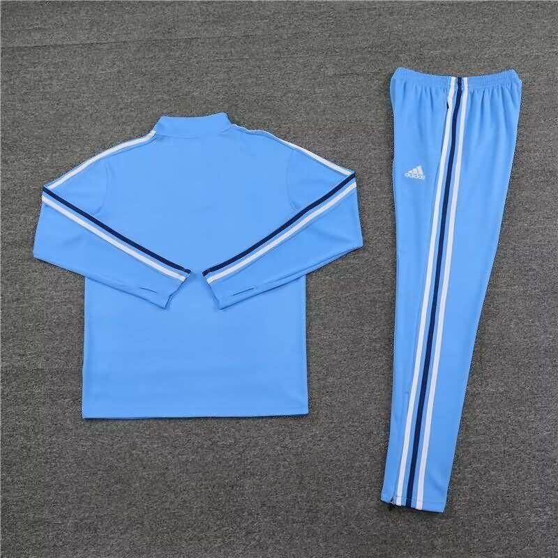 Thailand Quality(AAA) 23/24 Argentina Blue Soccer Tracksuit