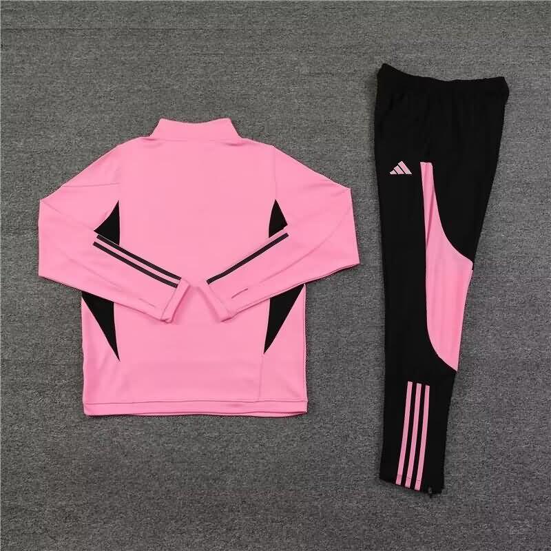 Thailand Quality(AAA) 23/24 Argentina Pink Soccer Tracksuit