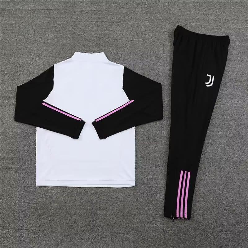 Thailand Quality(AAA) 23/24 Juventus White Soccer Tracksuit