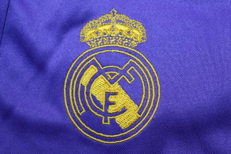 Thailand Quality(AAA) 23/24 Real Madrid Blue Soccer Tracksuit