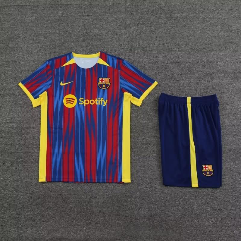 Thailand Quality(AAA) 23/24 Barcelona Red Blue Soccer Training Sets