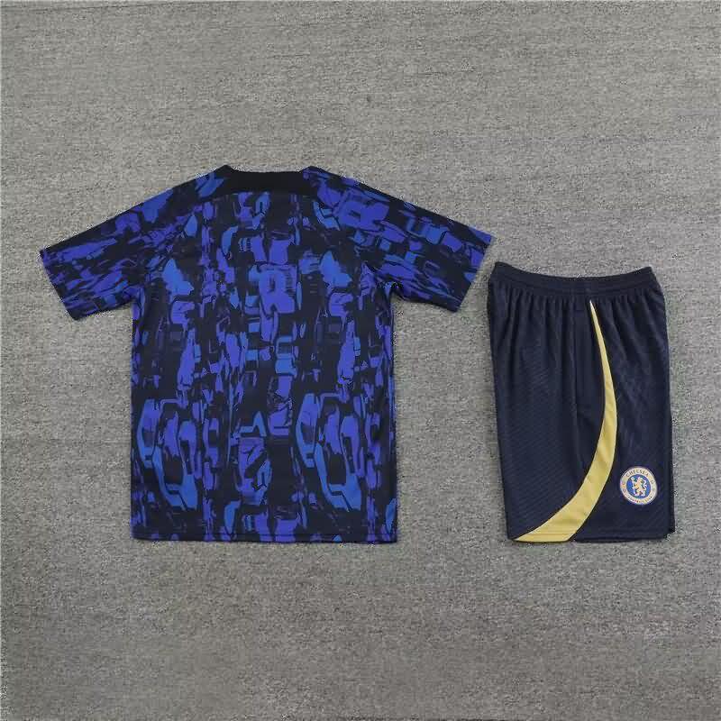 Thailand Quality(AAA) 23/24 Chelsea Blue Soccer Training Sets