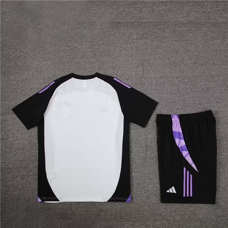 Thailand Quality(AAA) 2024 Germany White Soccer Training Sets 02