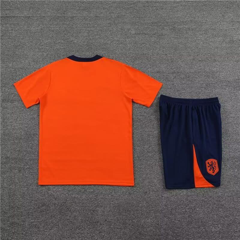 Thailand Quality(AAA) 23/24 Netherlands Orange Soccer Training Sets