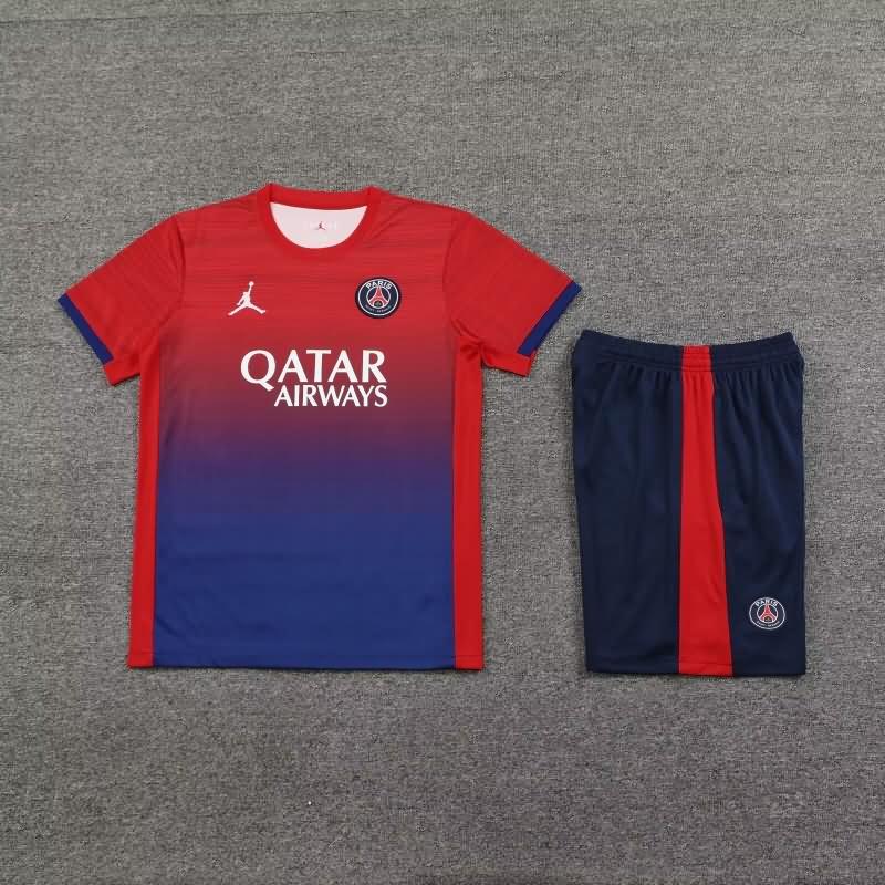Thailand Quality(AAA) 23/24 Paris St Germain Red Soccer Training Sets 03