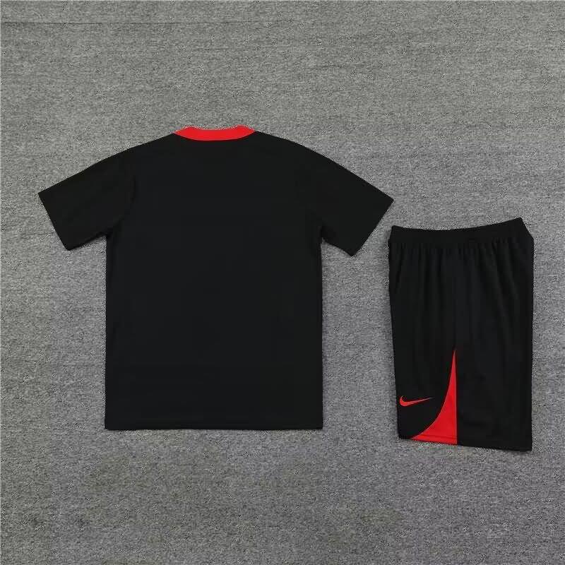 Thailand Quality(AAA) 23/24 Portugal Black Soccer Training Sets