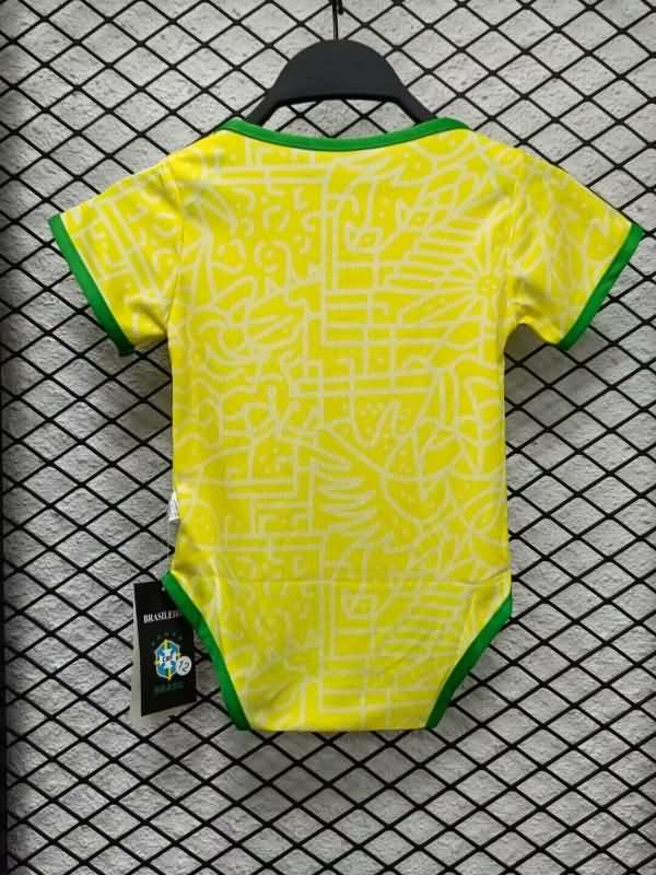 2024 Brazil Copa America Home Baby Soccer Jerseys