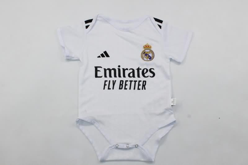24/25 Real Madrid Home Baby Soccer Jerseys