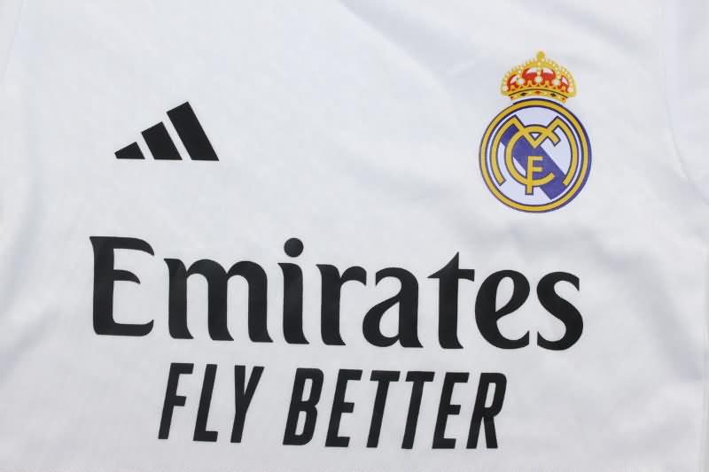 24/25 Real Madrid Home Baby Soccer Jerseys