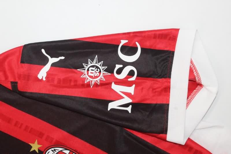 Thailand Quality(AAA) 24/25 AC Milan Home Soccer Jersey (Player)