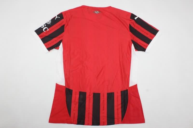 Thailand Quality(AAA) 24/25 AC Milan Home Soccer Jersey (Player) Leaked