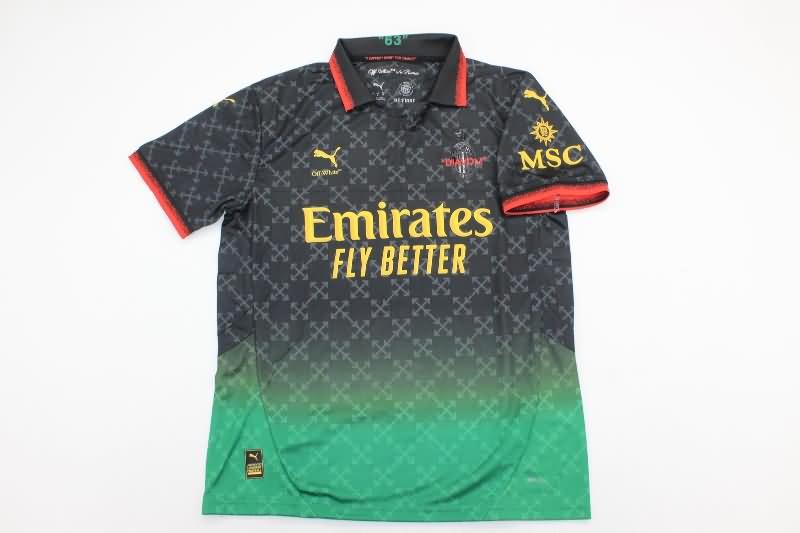 Thailand Quality(AAA) 24/25 AC Milan Special Soccer Jersey 04