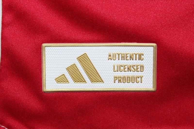 Thailand Quality(AAA) 24/25 Ajax Home Soccer Jersey (Player)