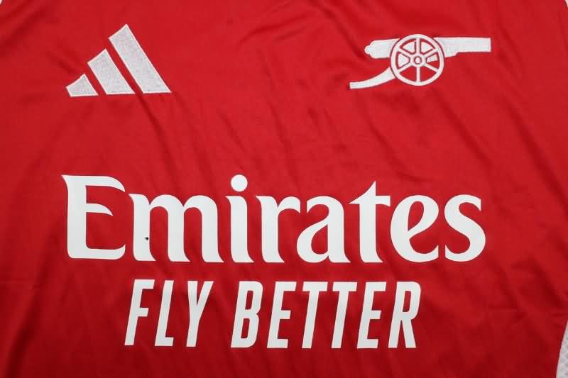 Thailand Quality(AAA) 24/25 Arsenal Home Long Sleeve Soccer Jersey