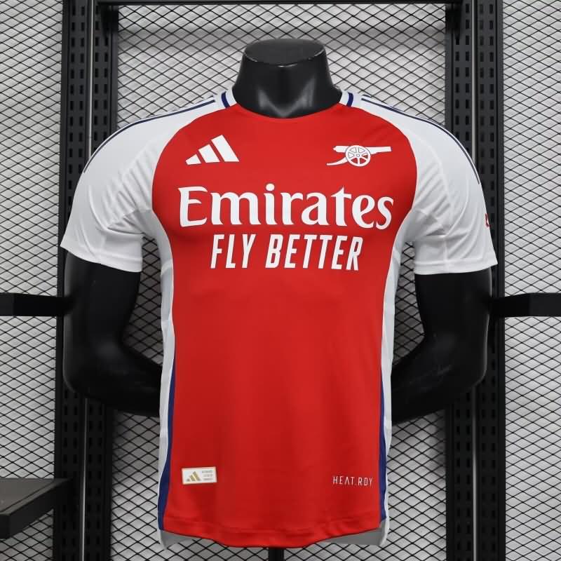 Thailand Quality(AAA) 24/25 Arsenal Home Soccer Jersey (Player) Leaked