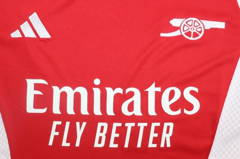 Thailand Quality(AAA) 24/25 Arsenal Home Women Soccer Jersey