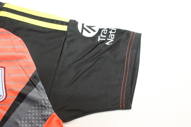 Thailand Quality(AAA) 24/25 Aston Villa Goalkeeper Black Soccer Jersey