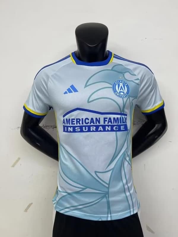 Thailand Quality(AAA) 2024 Atlanta United Away Soccer Jersey (Player)