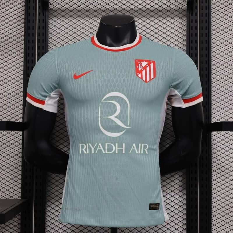 Thailand Quality(AAA) 24/25 Atletico Madrid Away Soccer Jersey (Player) Leaked