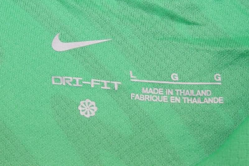Thailand Quality(AAA) 24/25 Atletico Madrid Goalkeeper Green Soccer Jersey